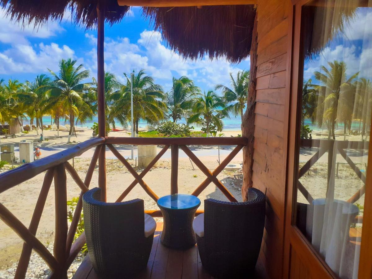 Palmeras De Mahahual Cabanas מראה חיצוני תמונה