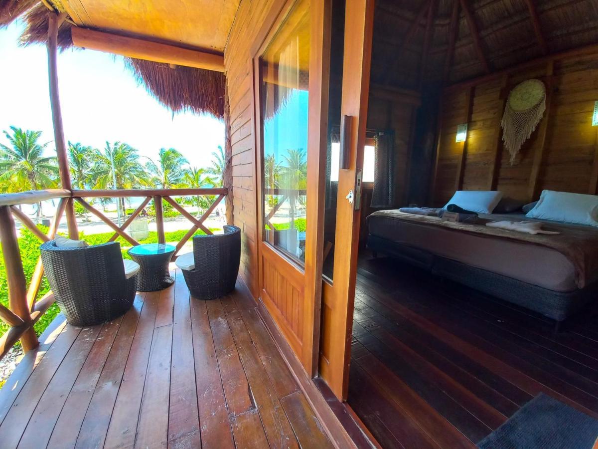 Palmeras De Mahahual Cabanas מראה חיצוני תמונה