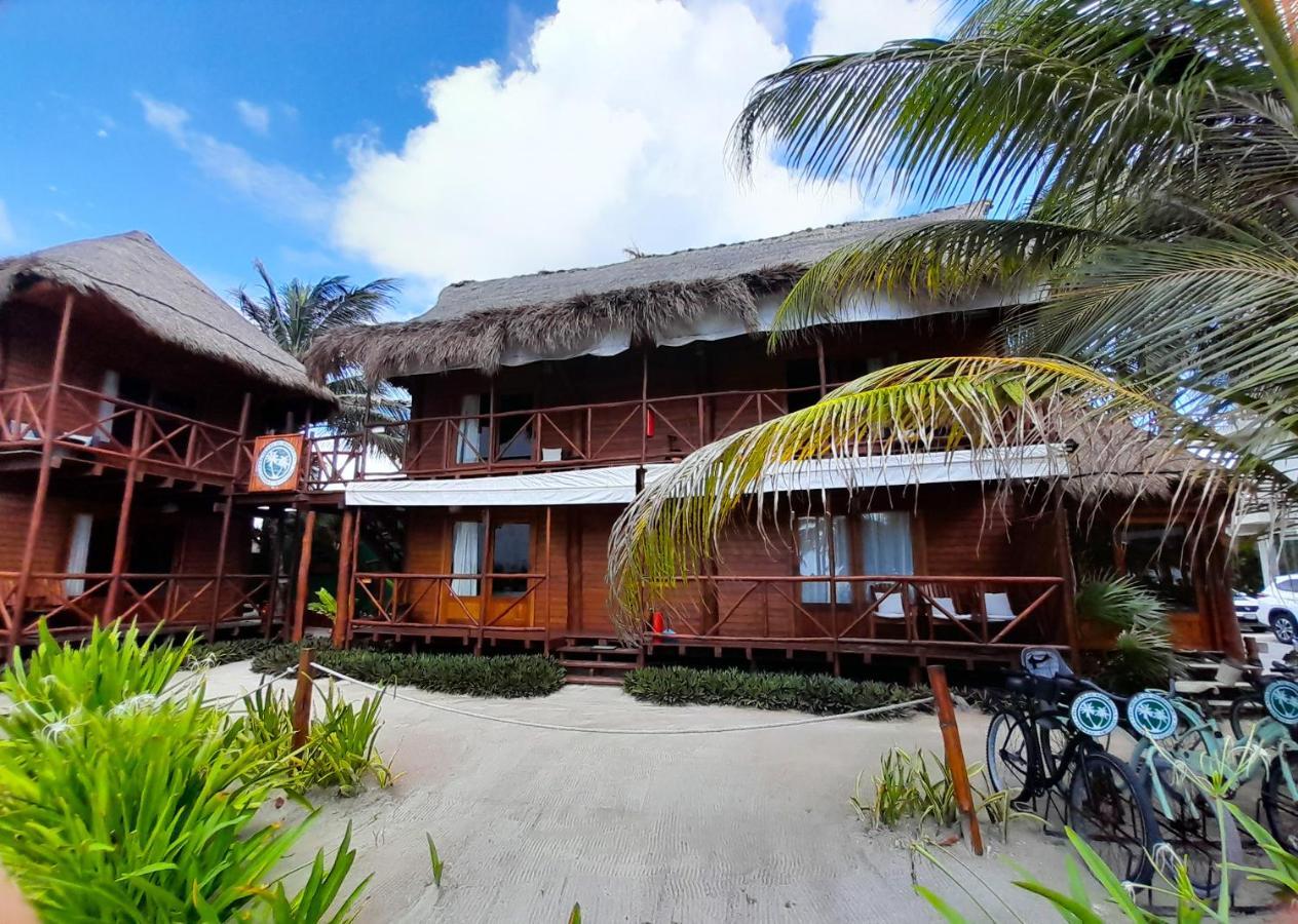 Palmeras De Mahahual Cabanas מראה חיצוני תמונה