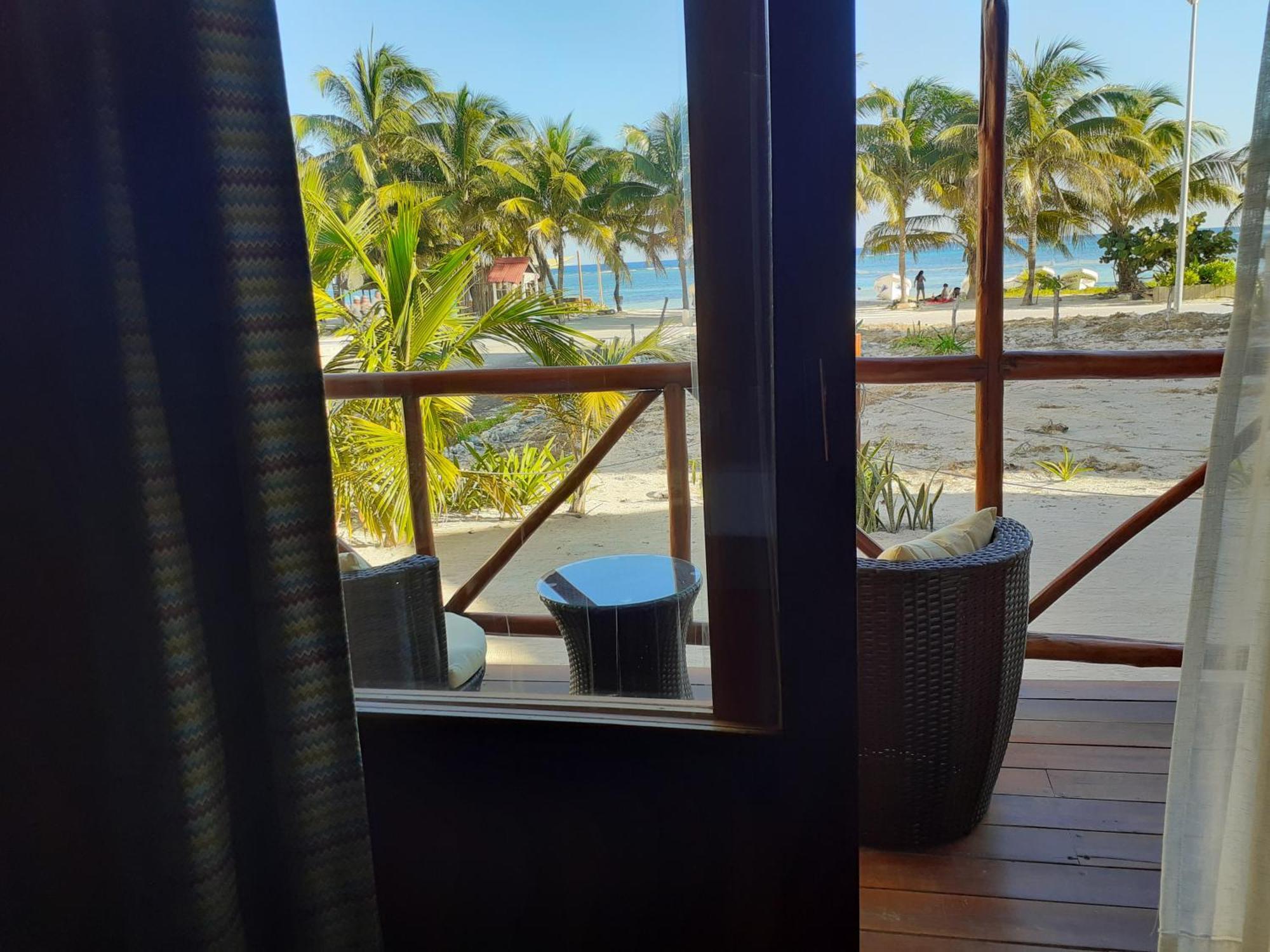 Palmeras De Mahahual Cabanas חדר תמונה