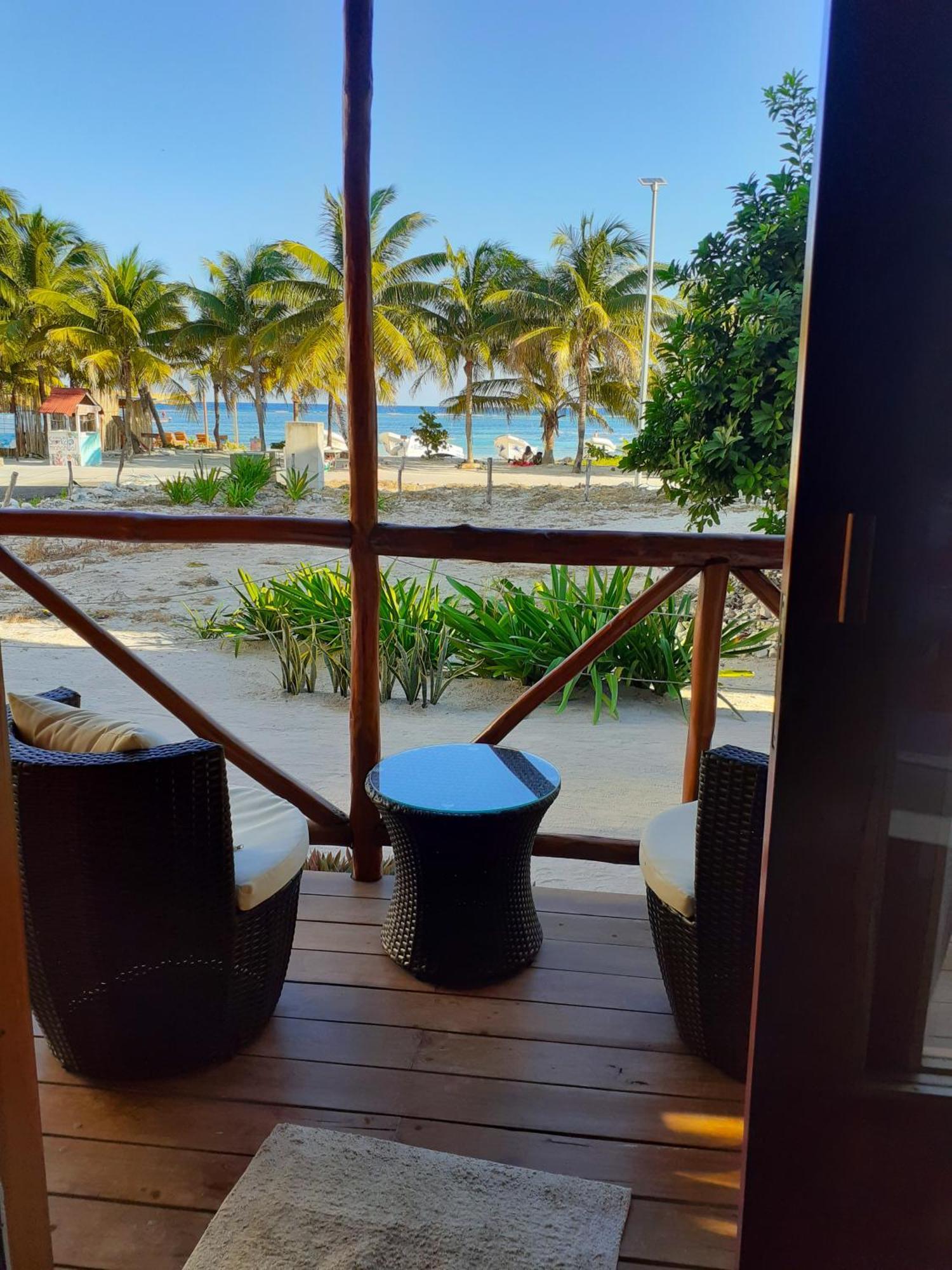Palmeras De Mahahual Cabanas חדר תמונה