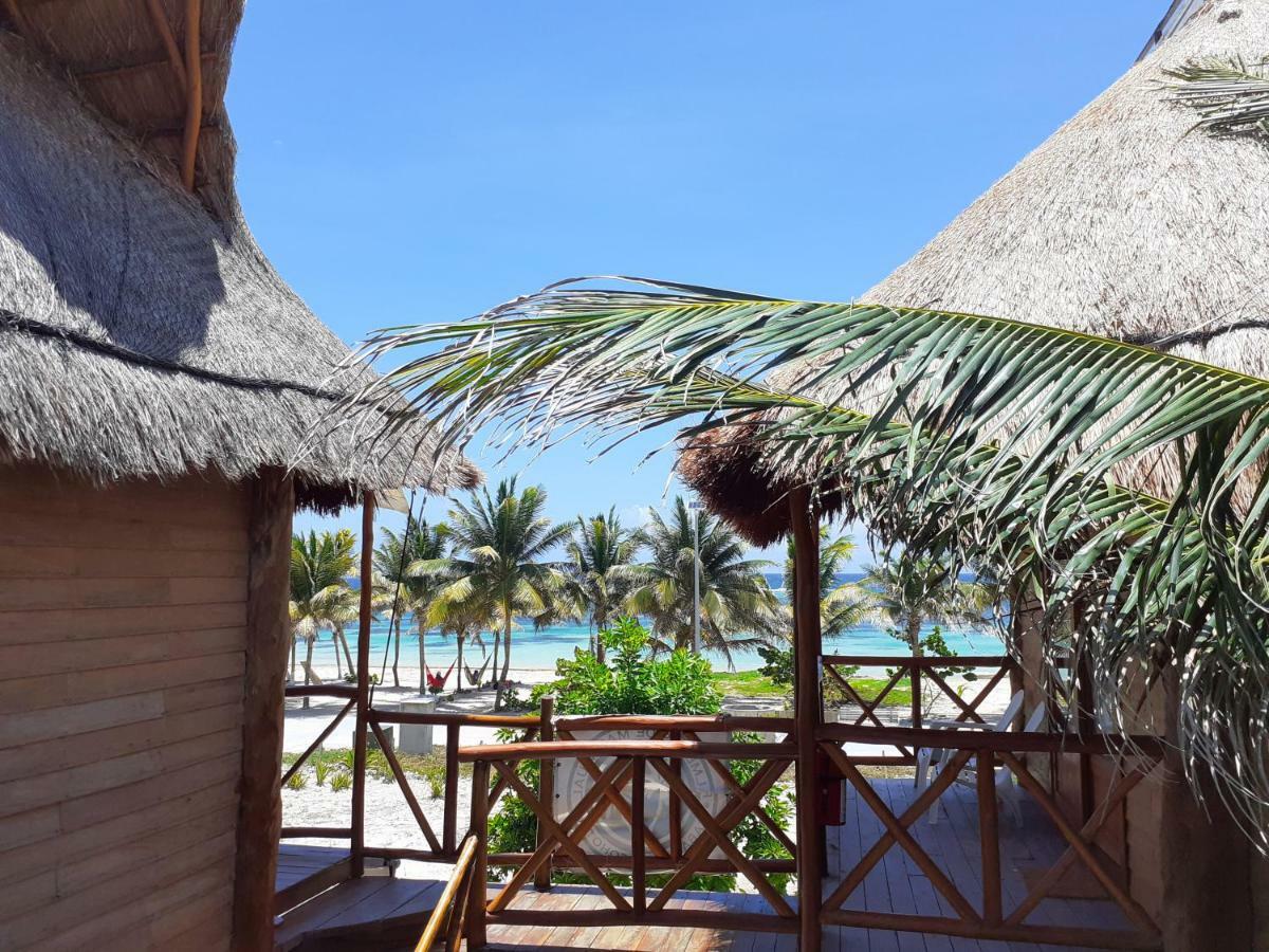 Palmeras De Mahahual Cabanas מראה חיצוני תמונה