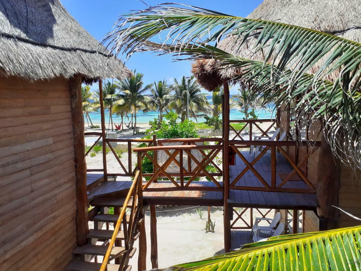 Palmeras De Mahahual Cabanas מראה חיצוני תמונה