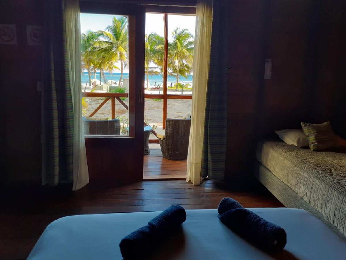 Palmeras De Mahahual Cabanas מראה חיצוני תמונה